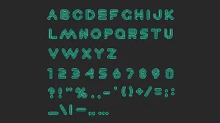 Lineat III font