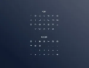 Bamcors - Futuristic Font