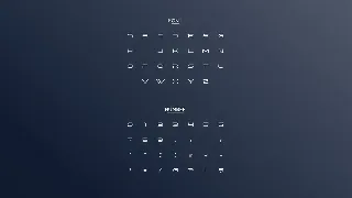 Bamcors - Futuristic Font