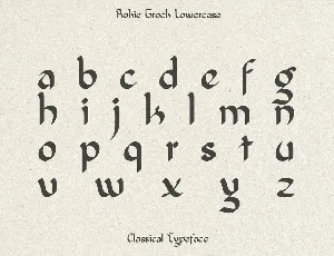 Romanji font