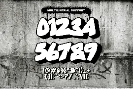 Graffiti Kickflip - Graffiti Font