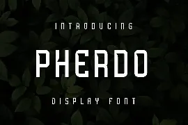 Pherdo font