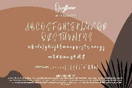 Dayflower - Handwritten Font