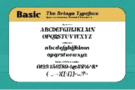 The Bringa Typeface font