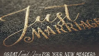 Just Marriage Font Duo