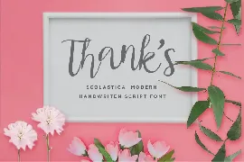 Scolastica - Handwriten Script fonts