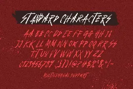 Bloody Grounds font