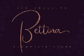 Bettina Script Font