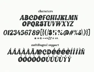 Brownie Cookie Groovy Font