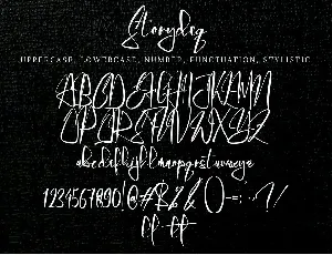 Storydeq font