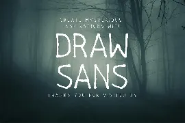 Drawsans Typeface font