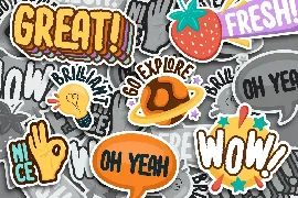 Scream Explode font