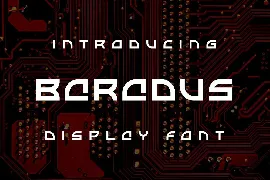 Baradus font