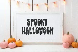 Hocus Pocus Boo Halloween Font