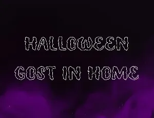 Trick or Track - Horror Display Font