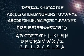 Dartaz font