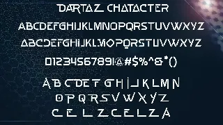 Dartaz font