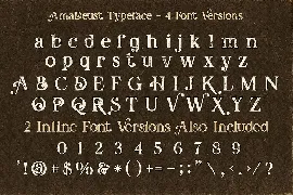 AmaDeust - Display Font