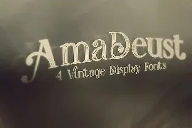 AmaDeust - Display Font