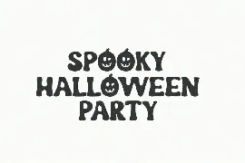 Spooky Sweets Funky Halloween Font