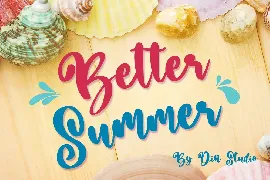 Better Summer Script Font