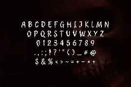 Gendaruwo - Horror Display Font