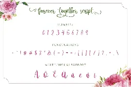 Forever Together font