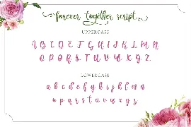 Forever Together font