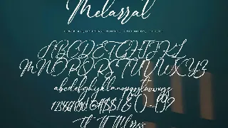 Melarrat font