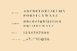 Woreta Karlina Serif Font