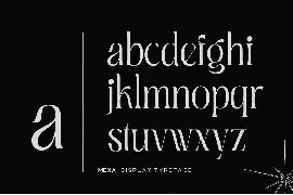 Mexa - Elegant Logo Font