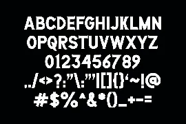 Marsfan font