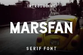 Marsfan font