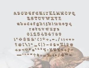 Sleeping Boss - Display Font