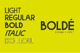 Bolde font