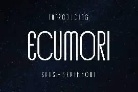 Ecumori Font