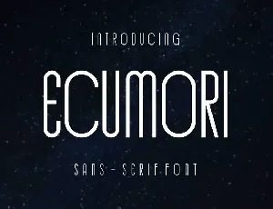 Ecumori Font