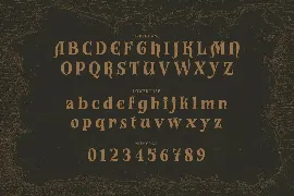 Magellan - Pirates Display Typeface font