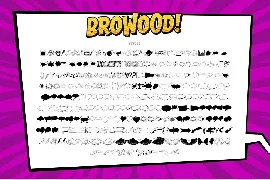 Browood Layered Comic Font