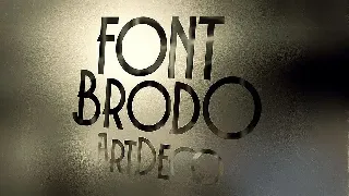 Brodo - Display Font