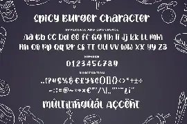 Spicy Burger - Delicious Unique Font