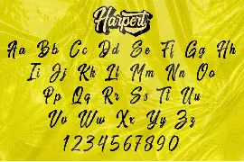 Harpert Script font