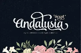 Andalusia Script font