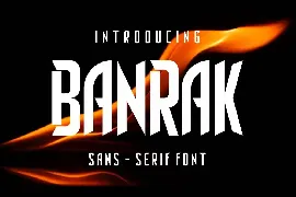 Banrak Font