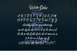 Rollete Qaku SVG & Regular font