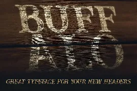 Buffalo Typeface font