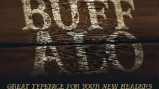 Buffalo Typeface font