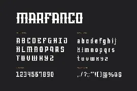 Marfanco Serif Display Font