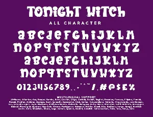 Tonight Witch font