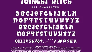 Tonight Witch font